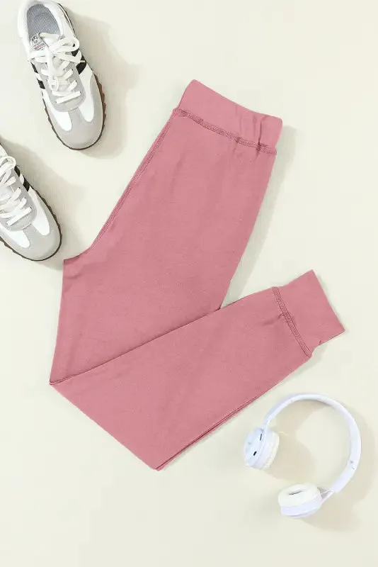 Aisha Drawstring Waist Joggers