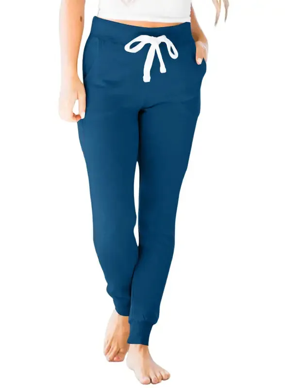 Aisha Drawstring Waist Joggers