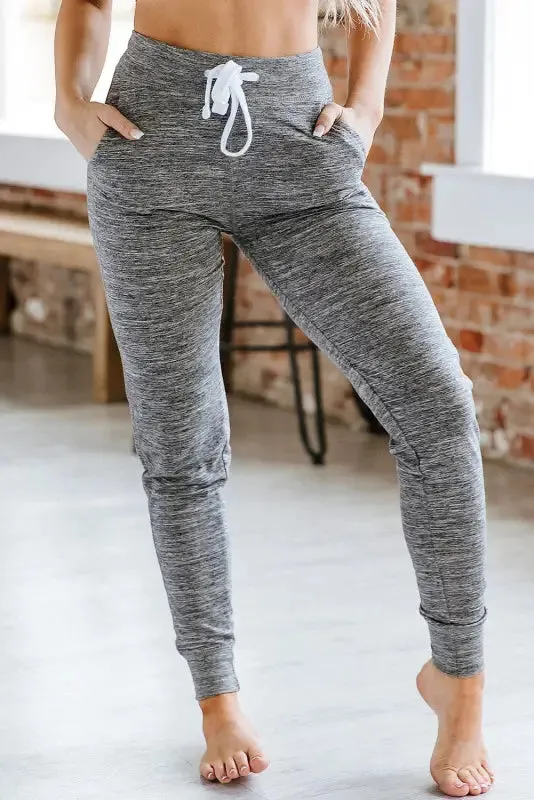 Aisha Drawstring Waist Joggers