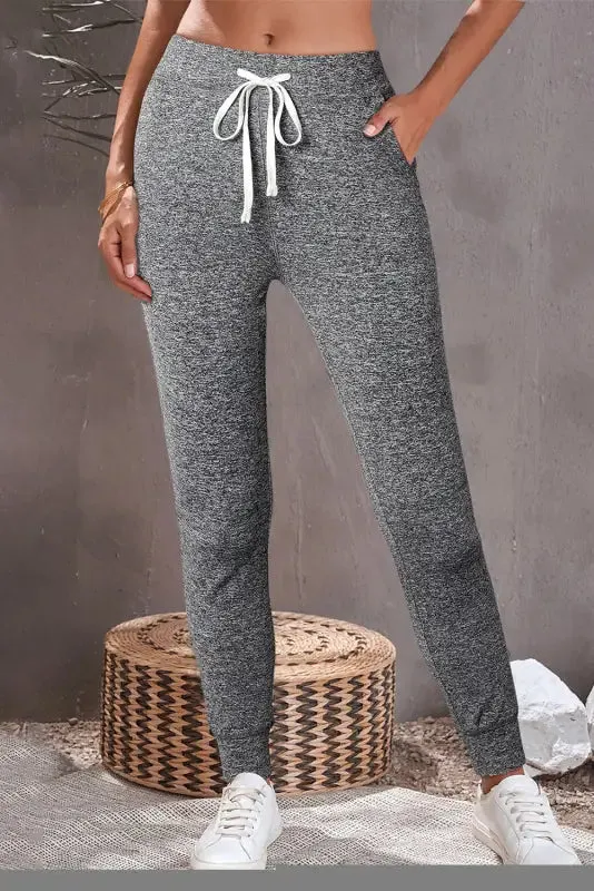 Aisha Drawstring Waist Joggers