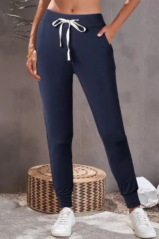 Aisha Drawstring Waist Joggers