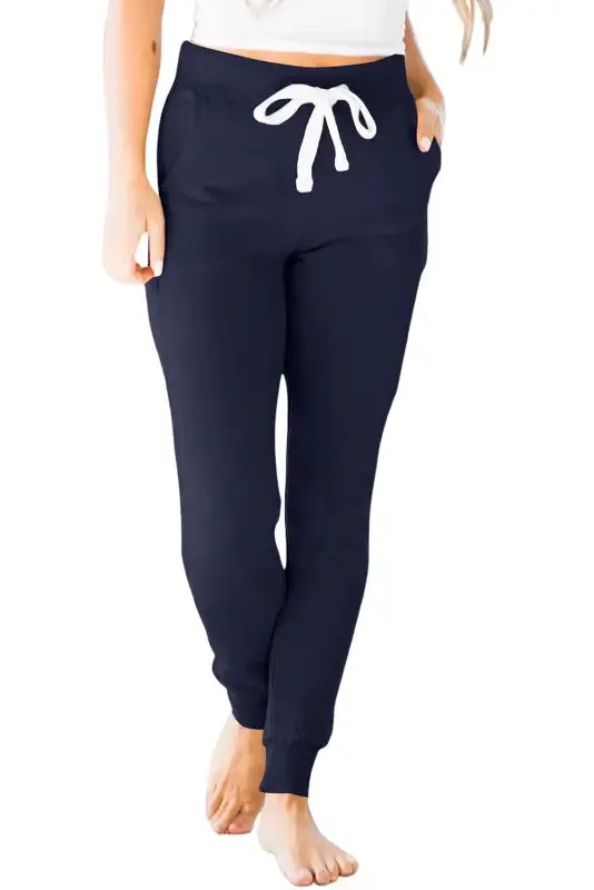 Aisha Drawstring Waist Joggers