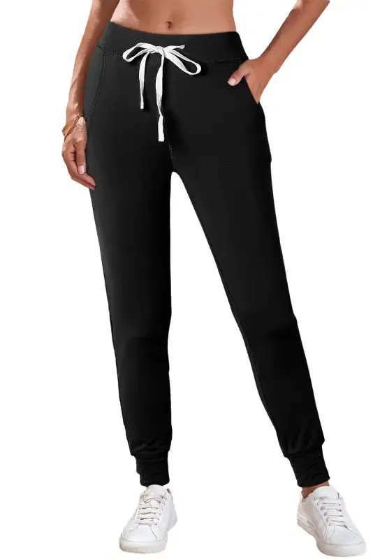 Aisha Drawstring Waist Joggers