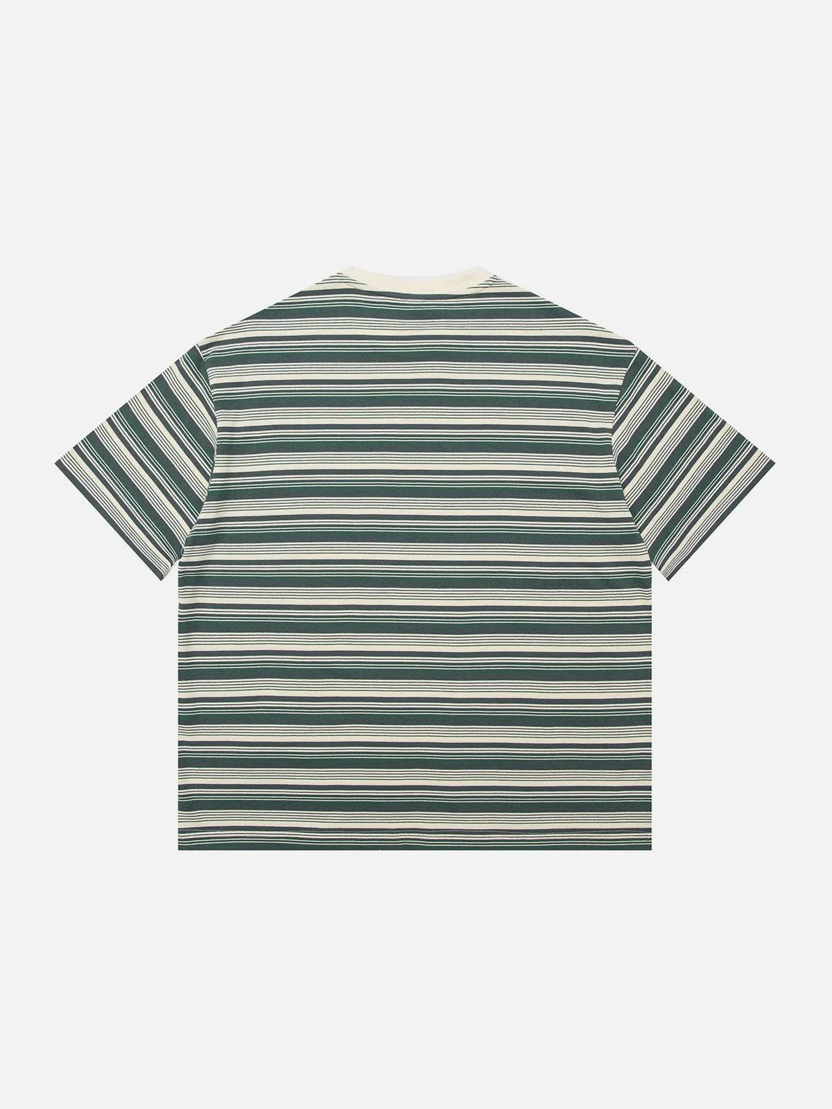 AlanBalen® - Color Clash Stripes Tee