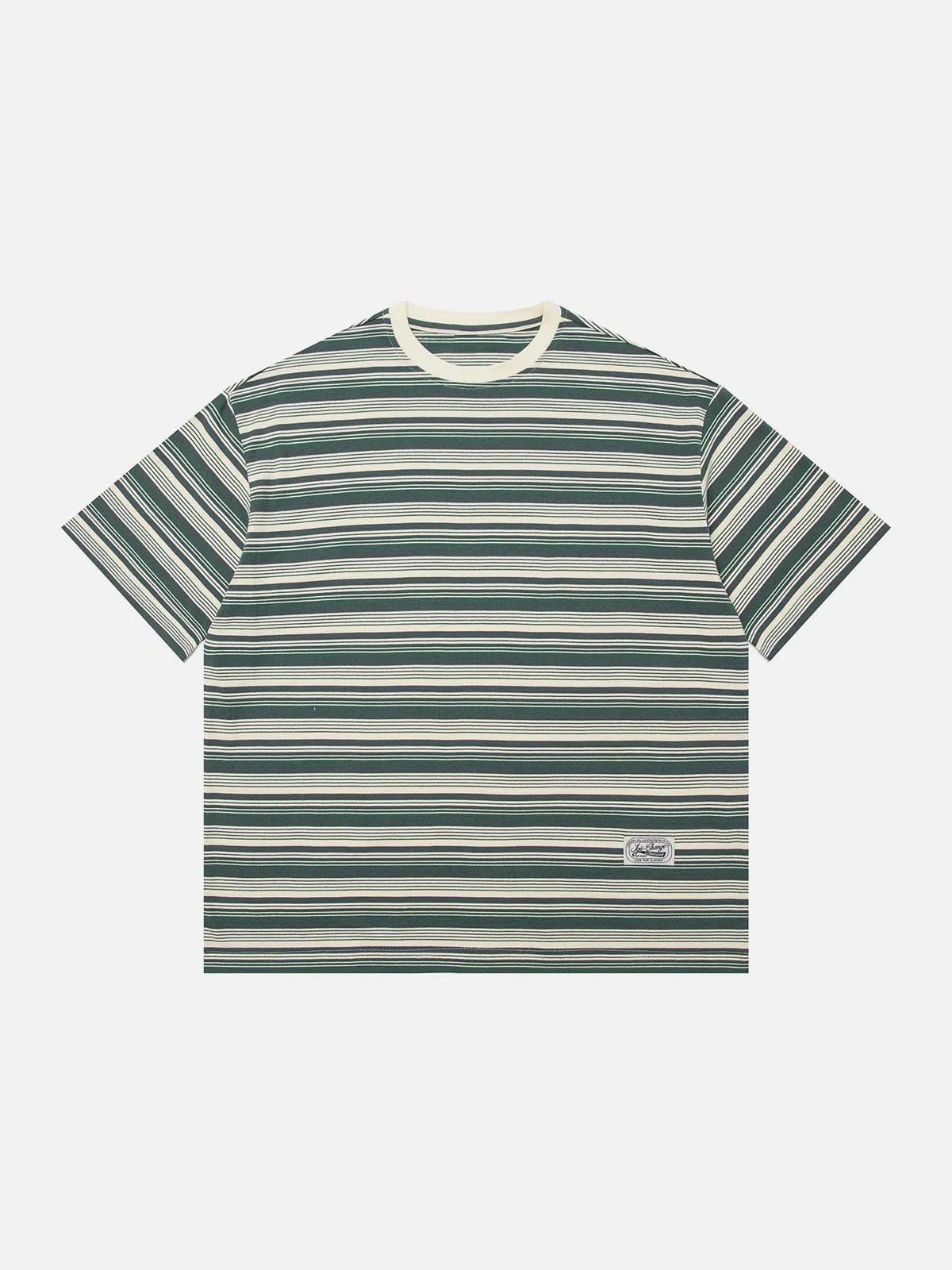 AlanBalen® - Color Clash Stripes Tee