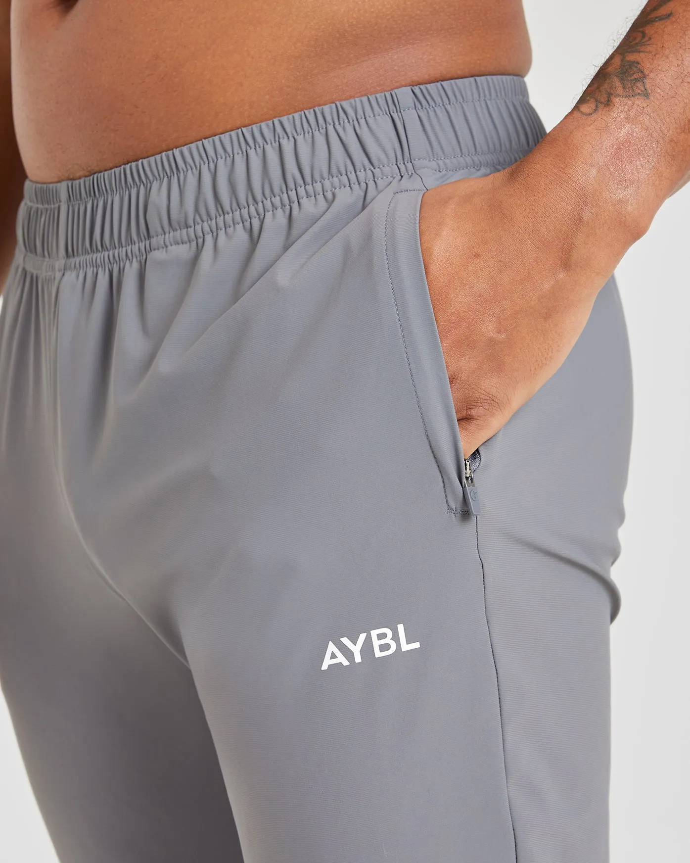 Ascend Zip Joggers - Grey