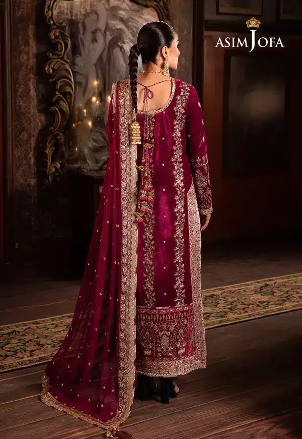 Asim Jofa | Makhmal Wedding Velvet 23 | AJMM-03