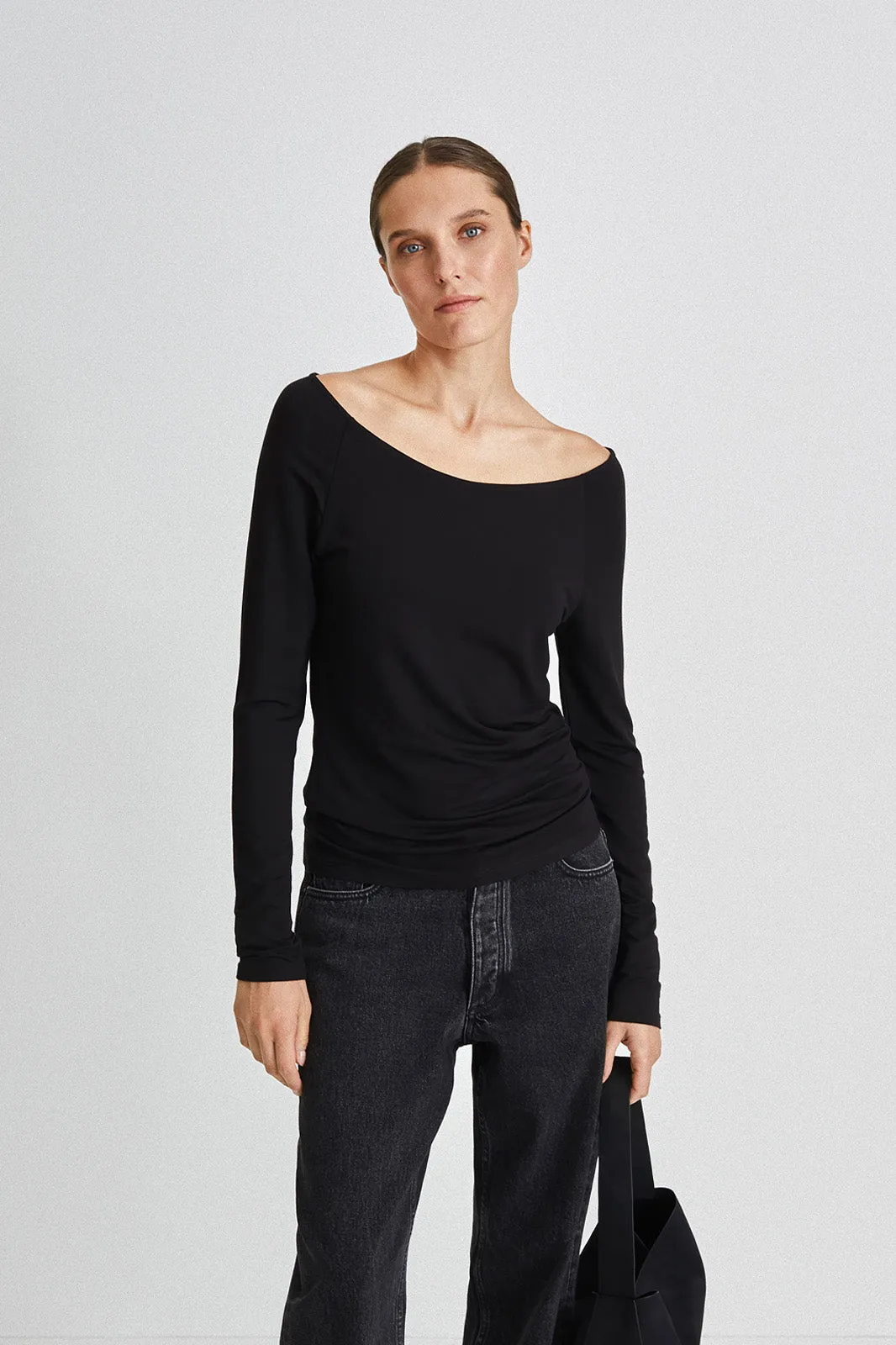 CELINA TOP - BLACK