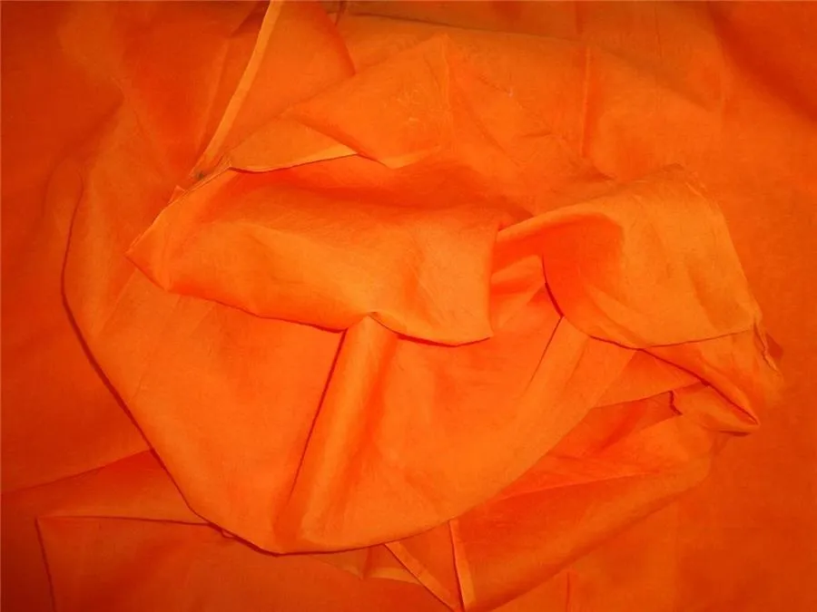 Cotton Organdy Fabric 44&quot; Orange