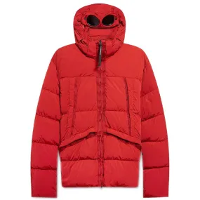 CP Company Red Recycled Down Jacket