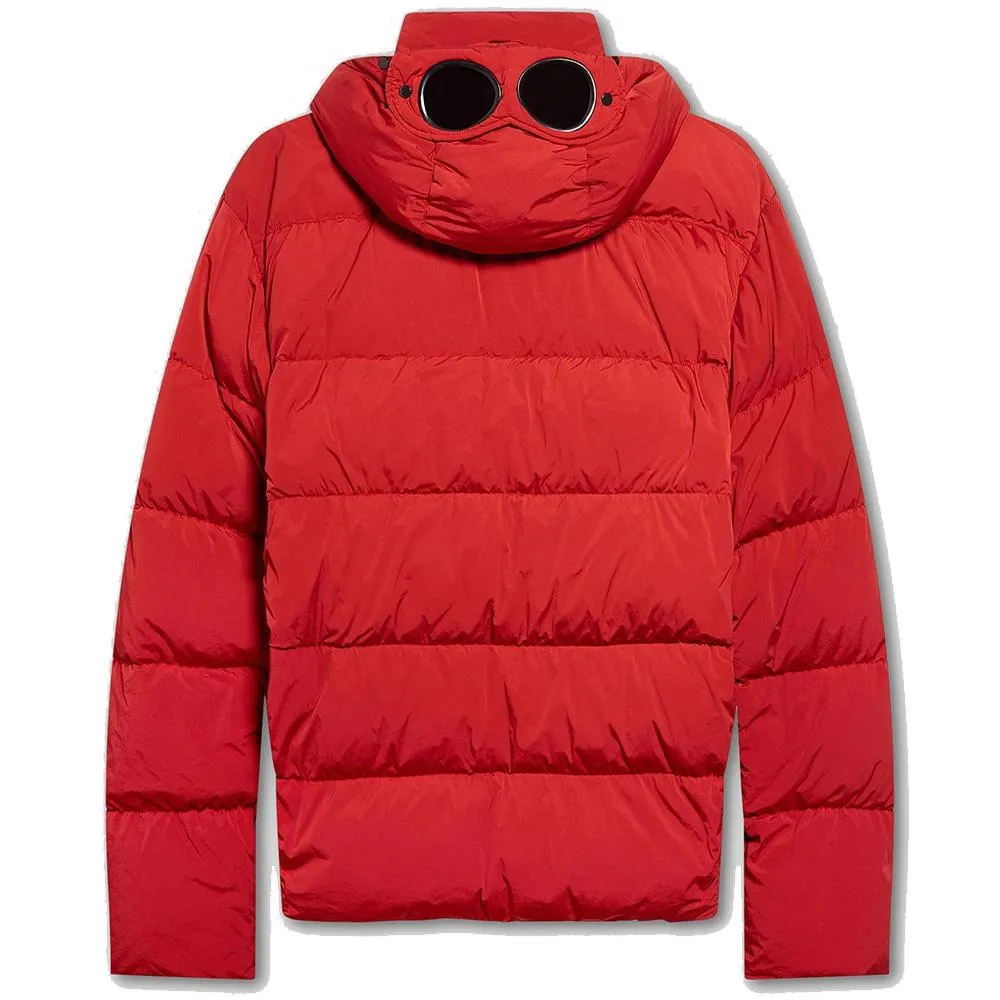 CP Company Red Recycled Down Jacket