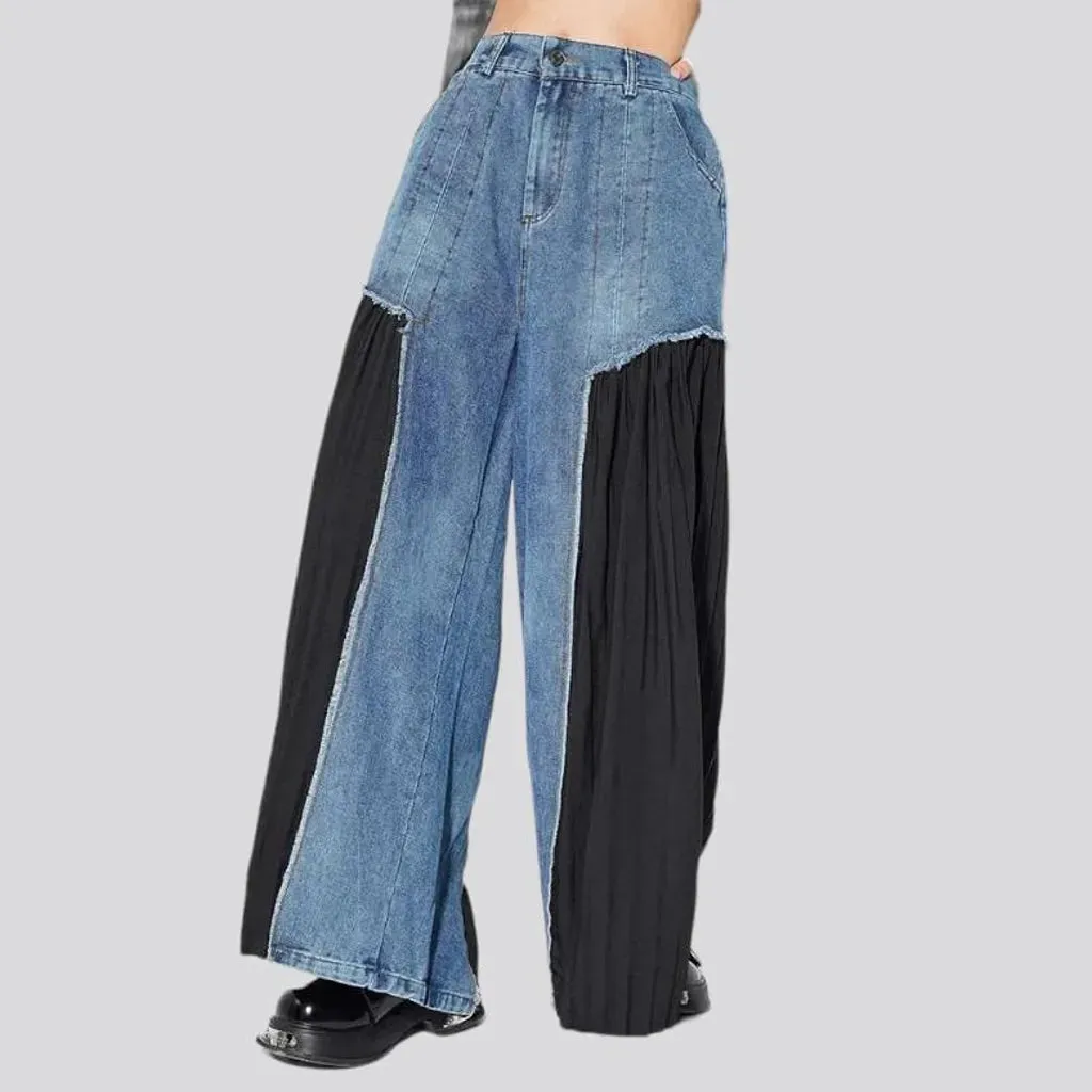 Culottes street women's denim pants