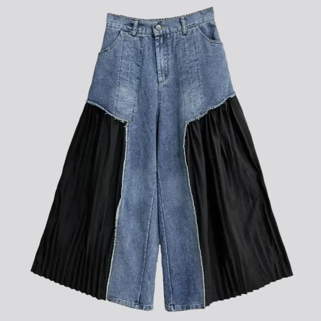 Culottes street women's denim pants