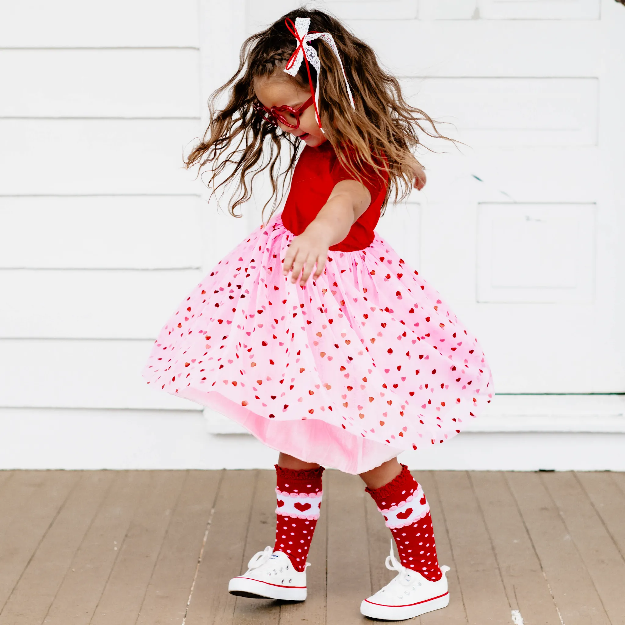 Cupid Velvet Tutu Dress