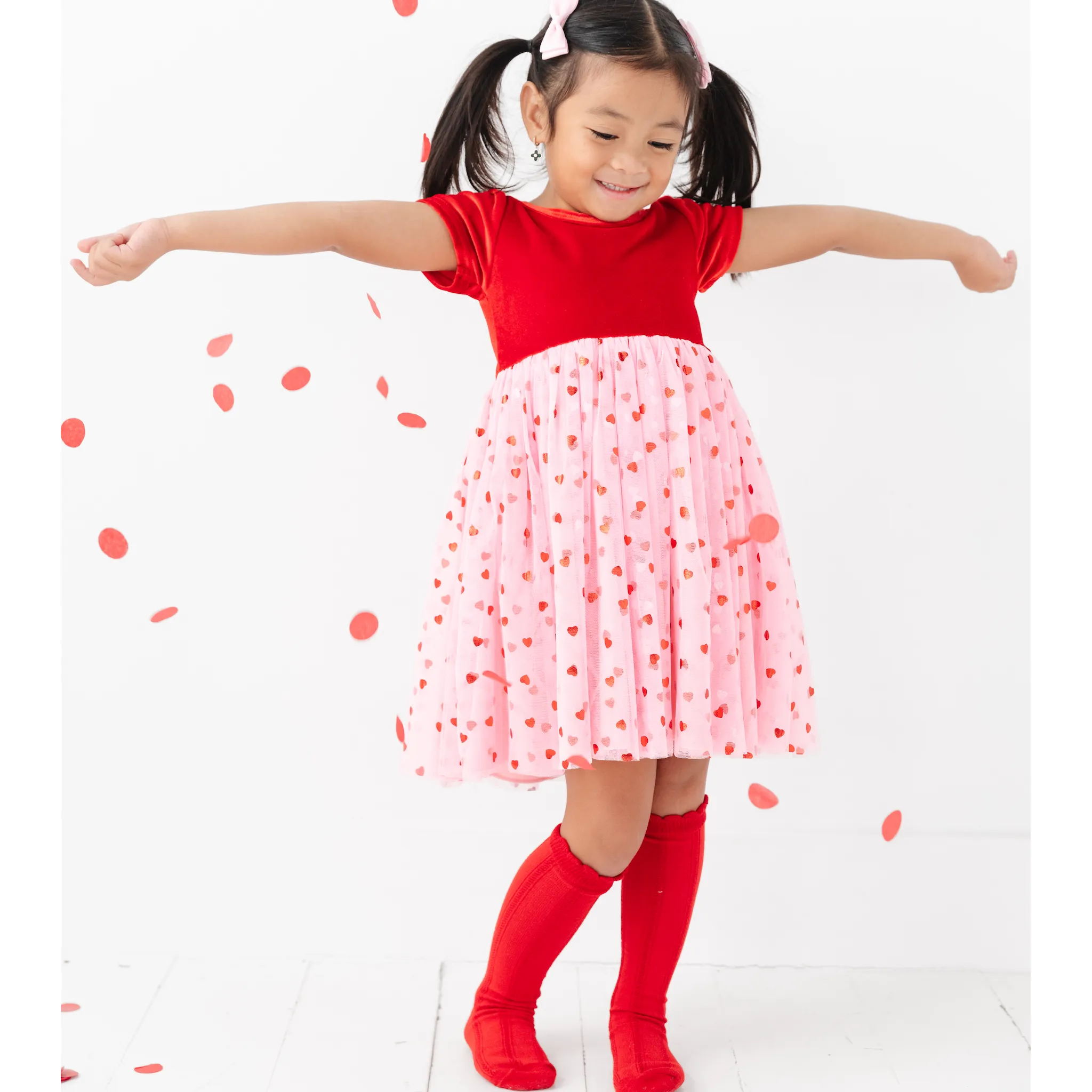 Cupid Velvet Tutu Dress