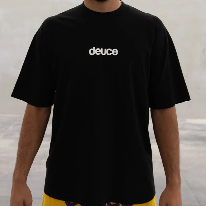 Deuce Statement Tee | Black