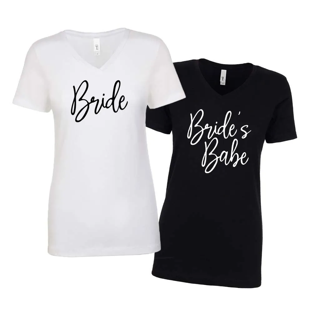 Elegant Bridal Entourage Tees