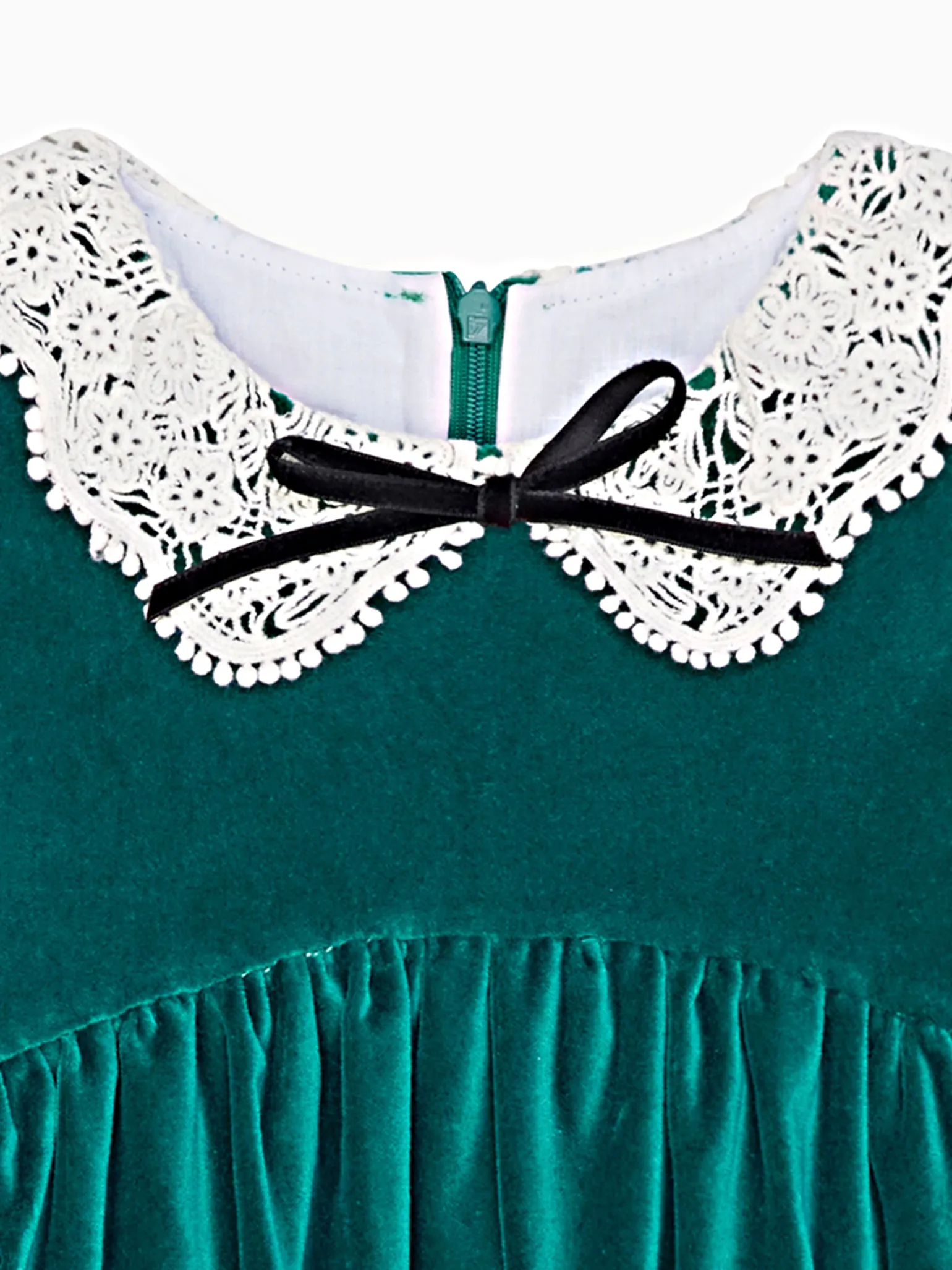 Emerald Antonella Velvet Girl Dress