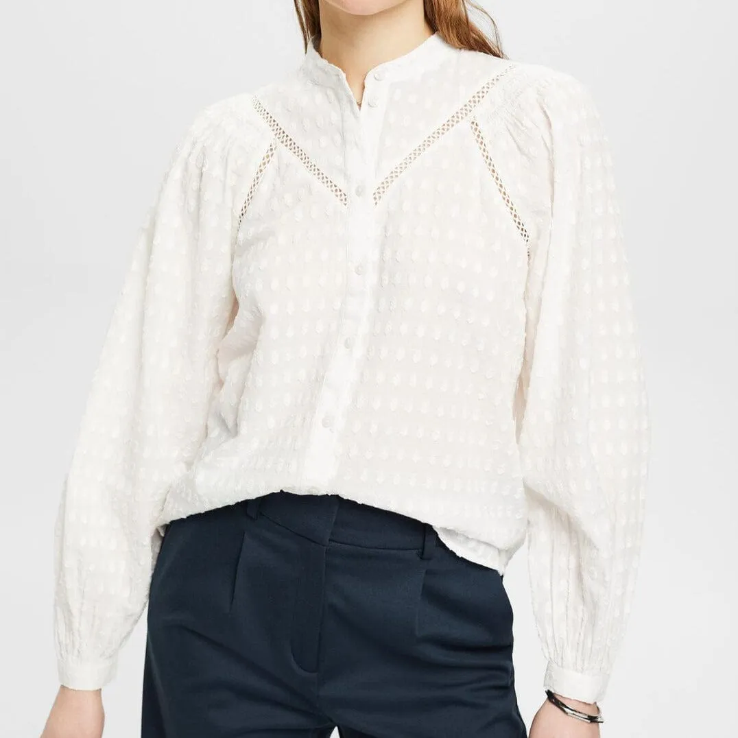 Esprit Embroidered Blouse