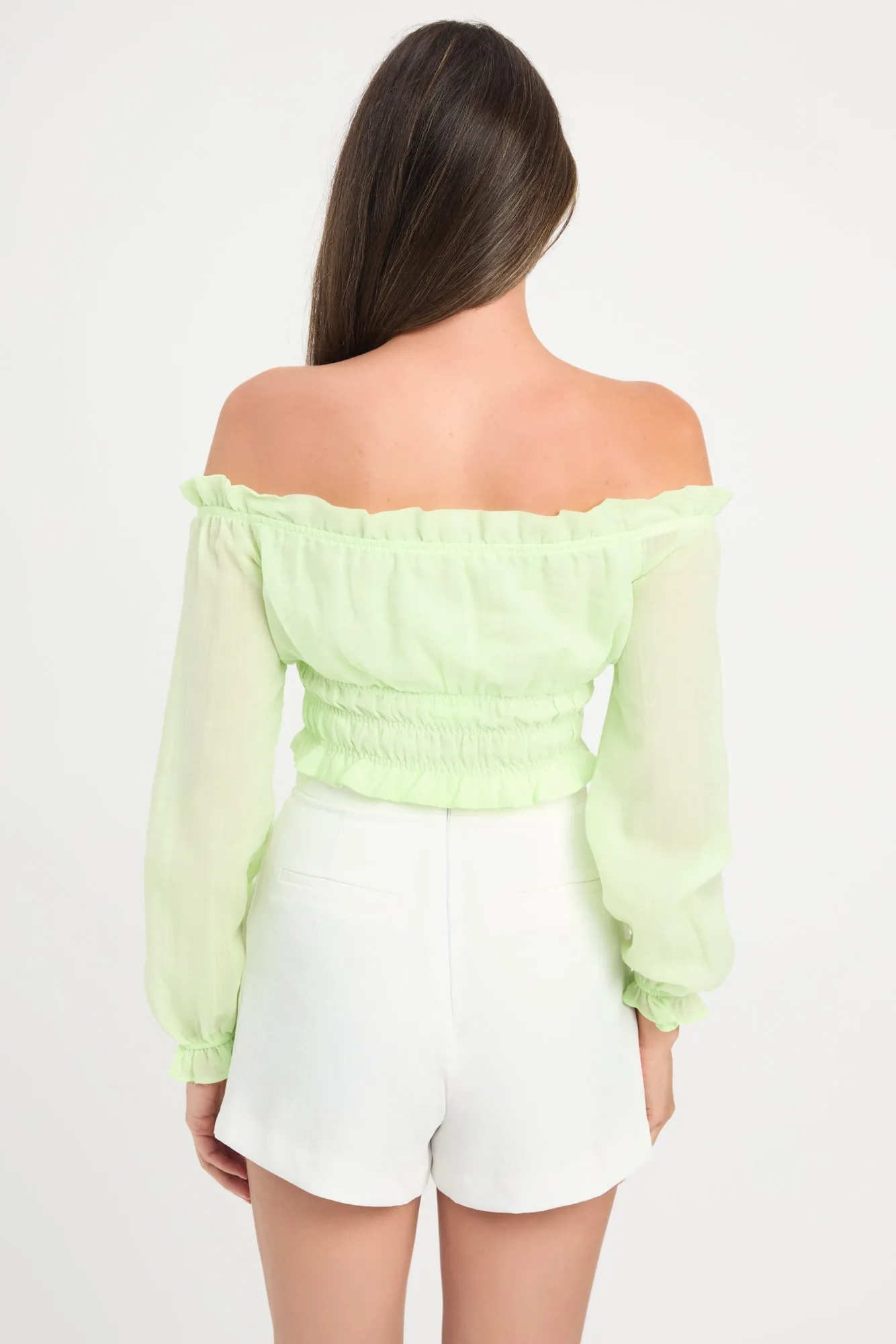 Georgette Off Shoulder Top