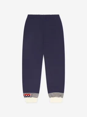 Gucci Boys Logo Joggers With Knitted Detail