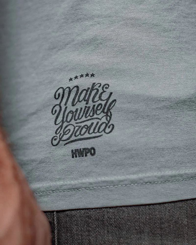 HWPO Statement Tee Grey