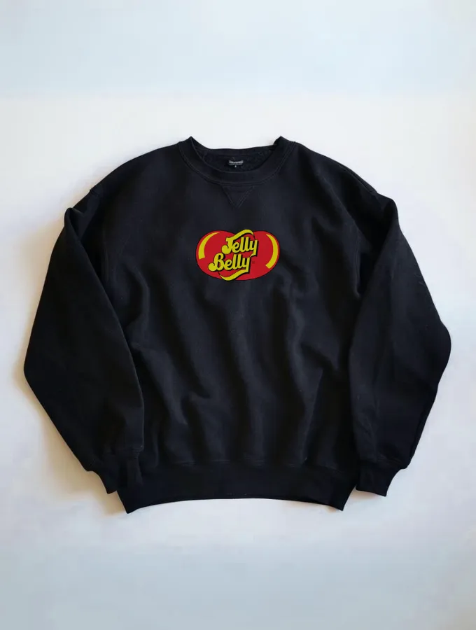 JELLY BELLY SWEATER - BLACK