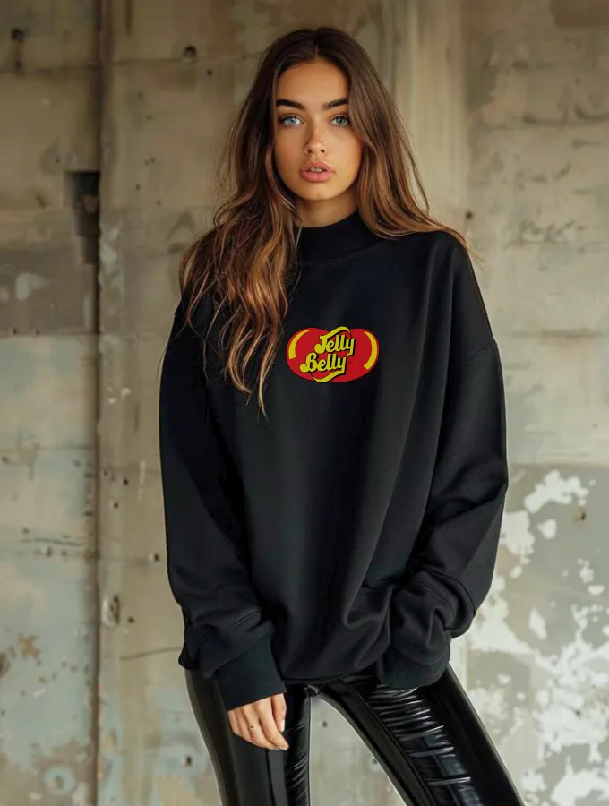 JELLY BELLY SWEATER - BLACK