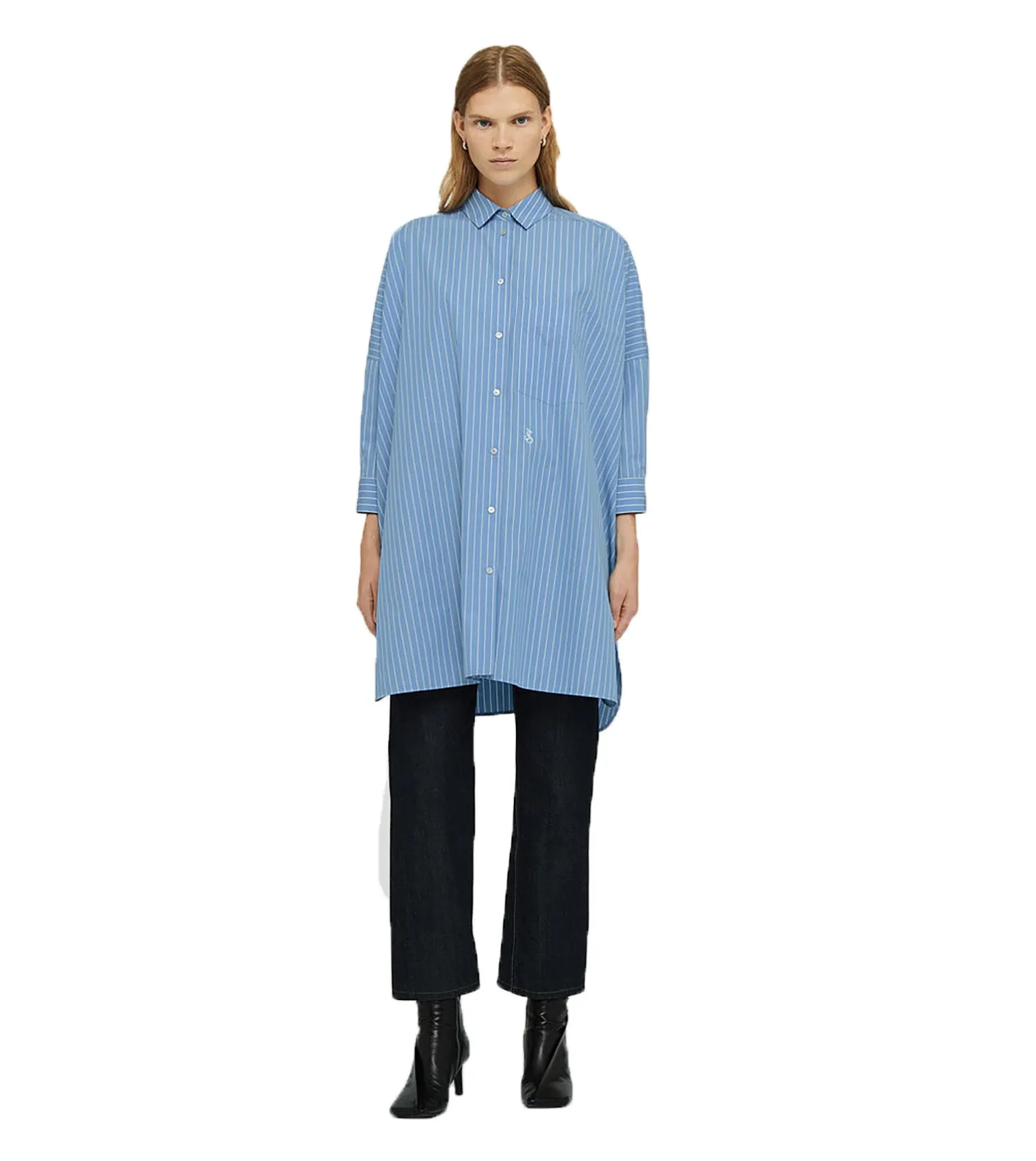 JIL SANDER Stripe Shirt " Sunday"