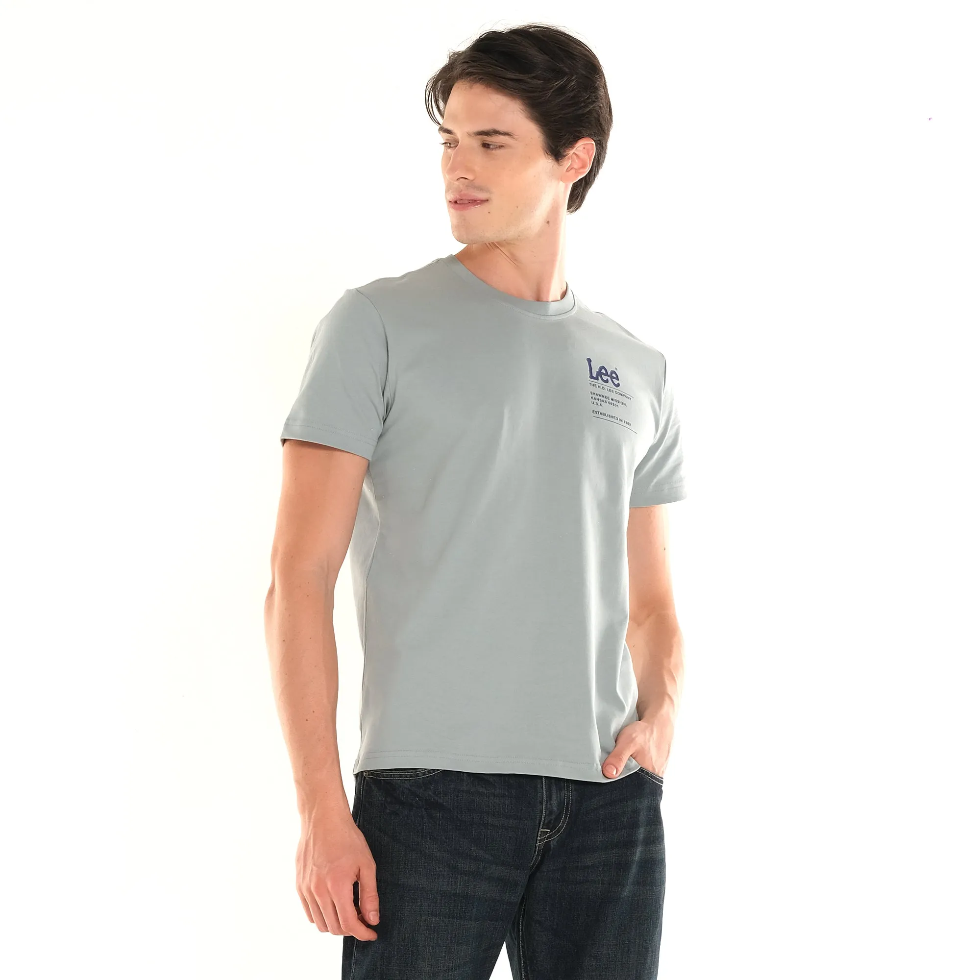 MENS' LEE SMALL STATEMENT TEE