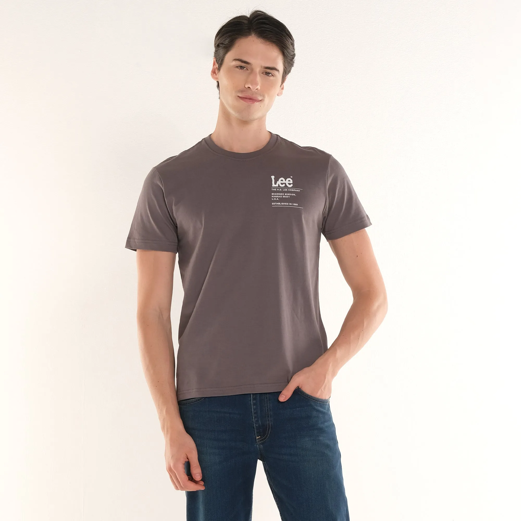 MENS' LEE SMALL STATEMENT TEE