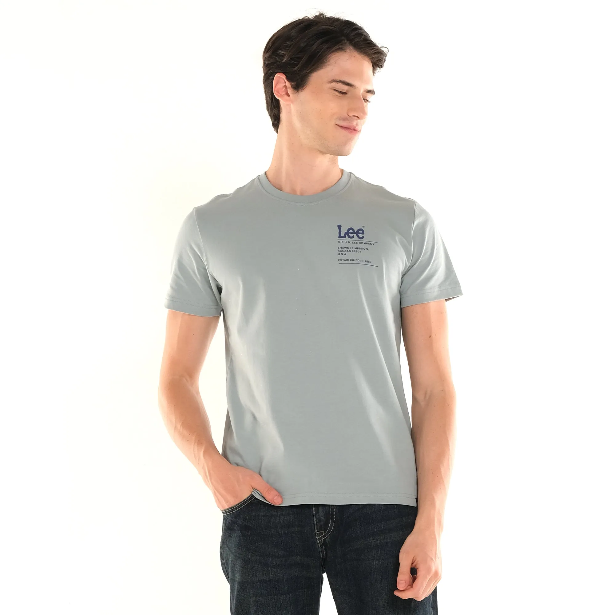 MENS' LEE SMALL STATEMENT TEE