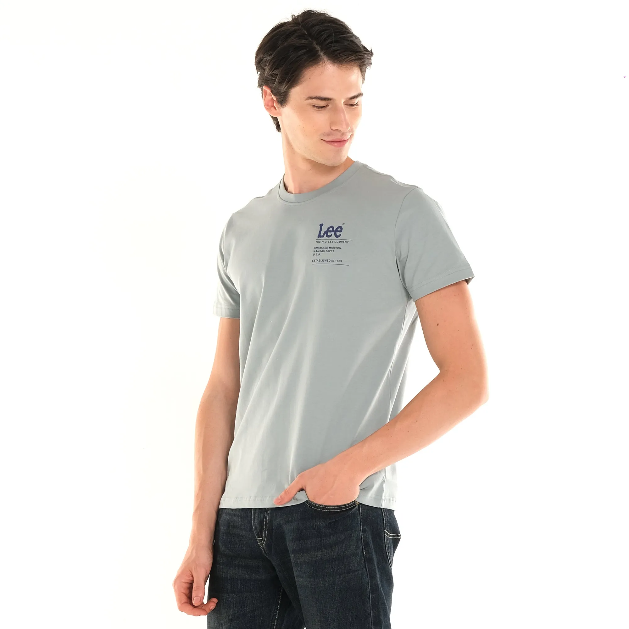 MENS' LEE SMALL STATEMENT TEE