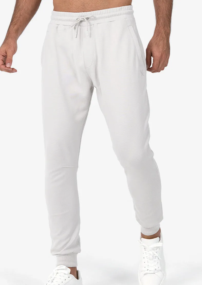 Mens Premium Textured Pant Stone