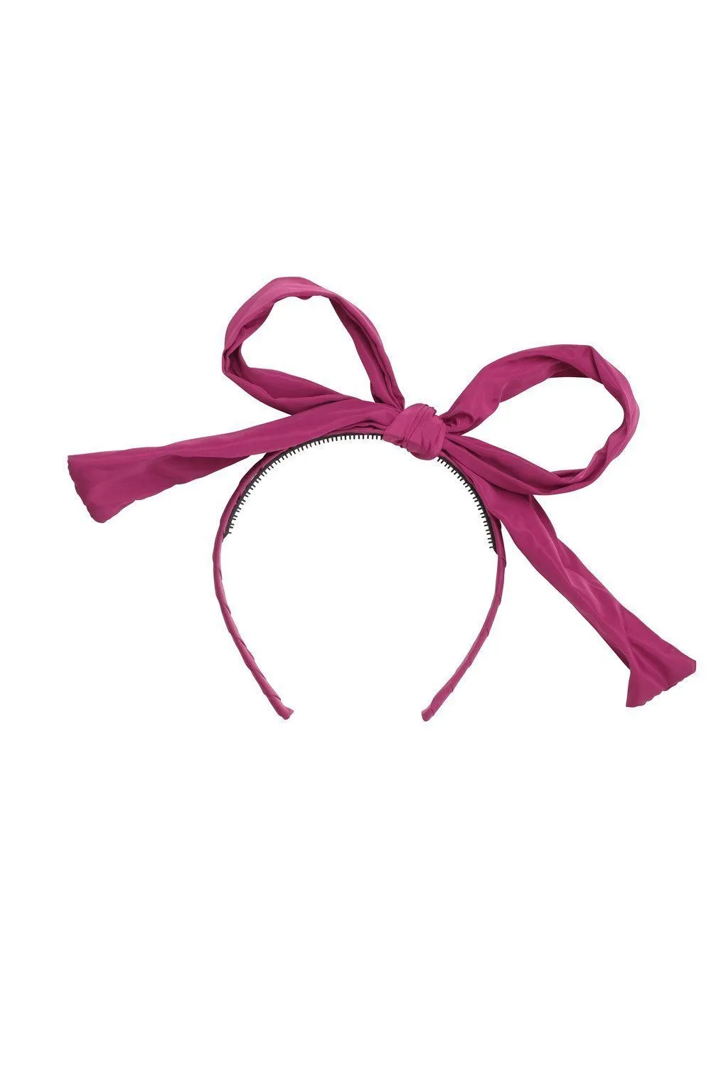 Party Bow Taffeta - Raspberry