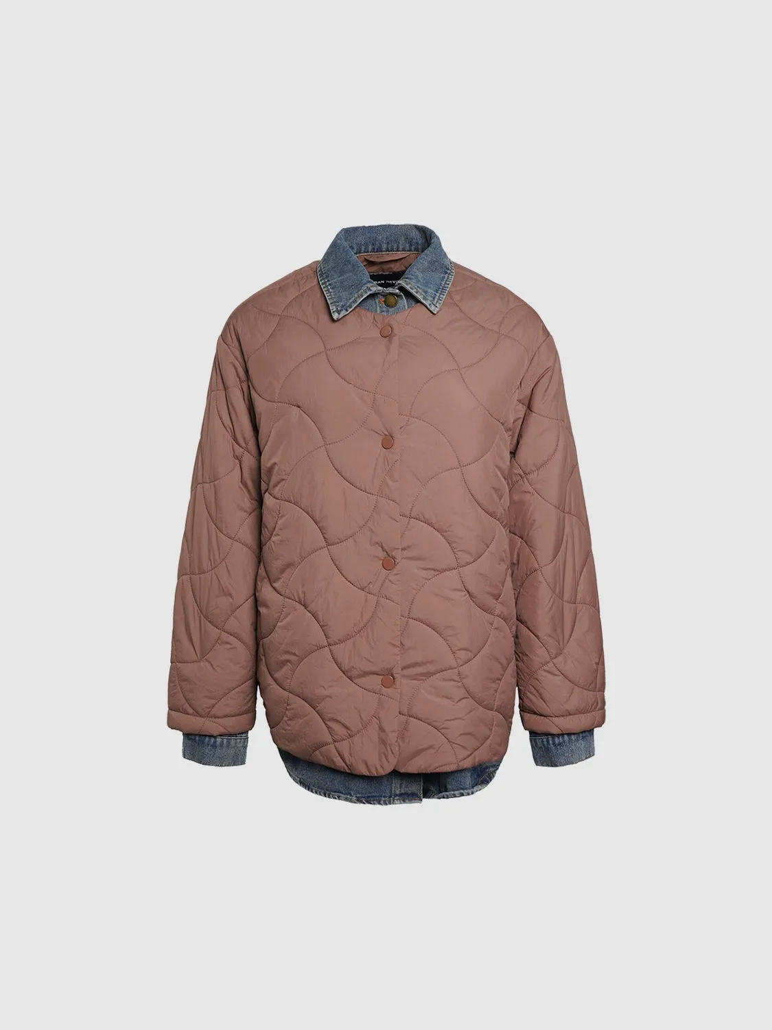 Quilted Down Loose Padded Coats