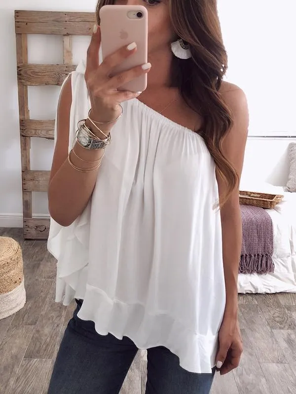 TastyHottie - 5 Colors Off-the-shoulder T-Shirts Tops