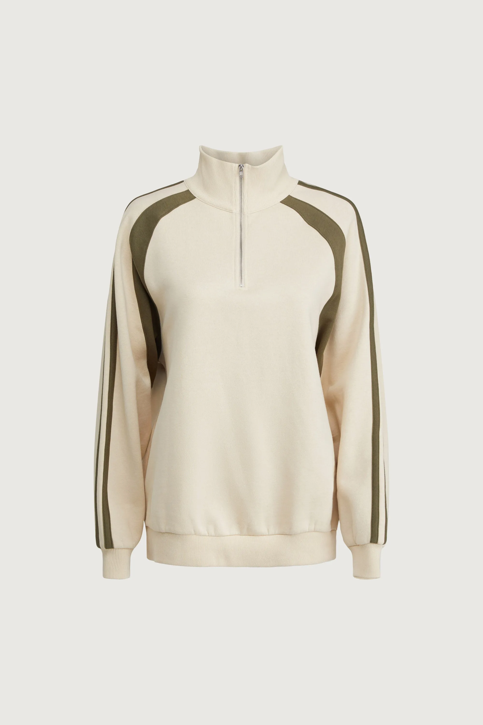 VARSITY HALF ZIP PULLOVER