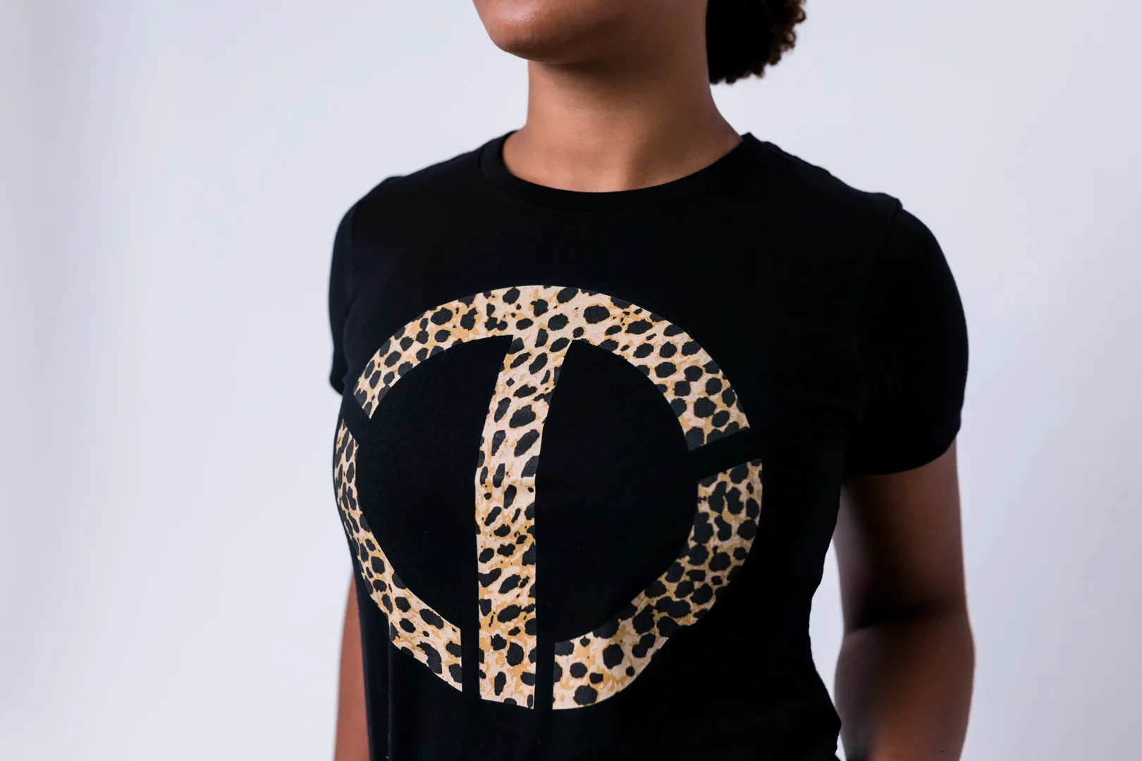 Women's Cheetah Logo Tee