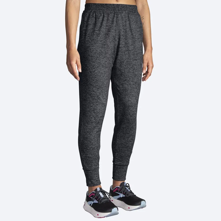 Women's Luxe Jogger (Heather Black)