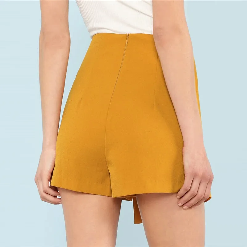 Women's Summer High-Waist Shorts