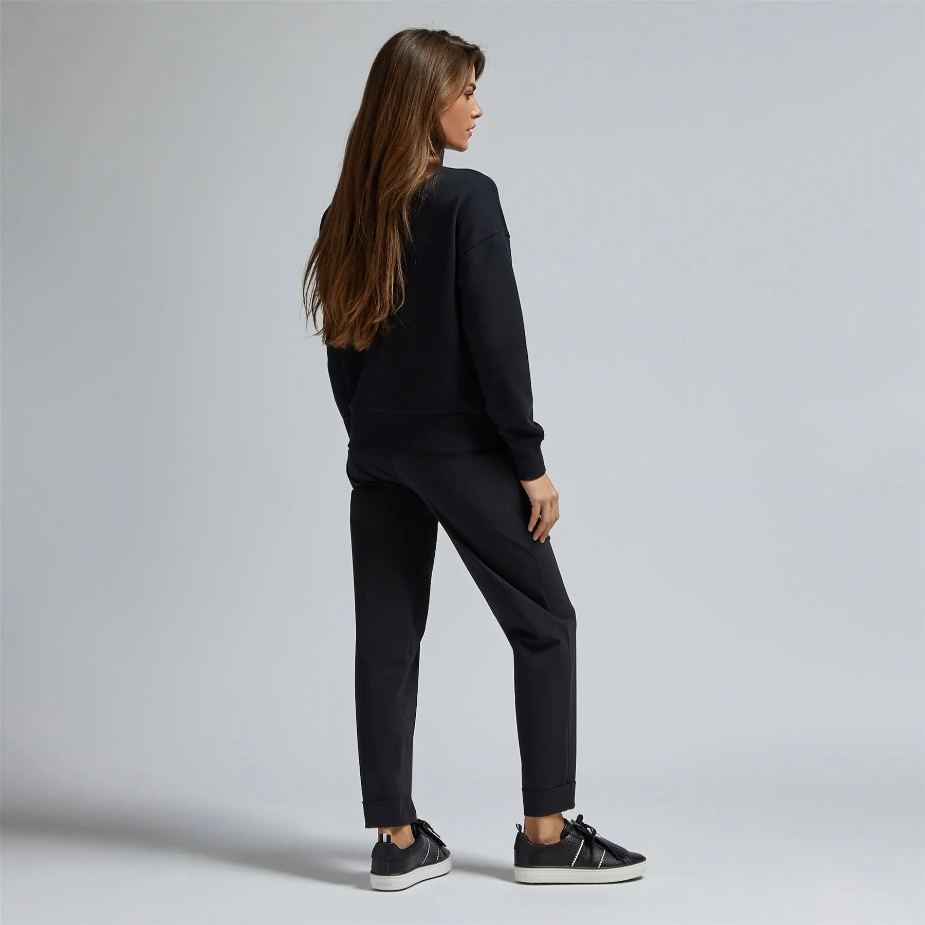 Womens Warp Knit Jogger Pants Onyx - 2025